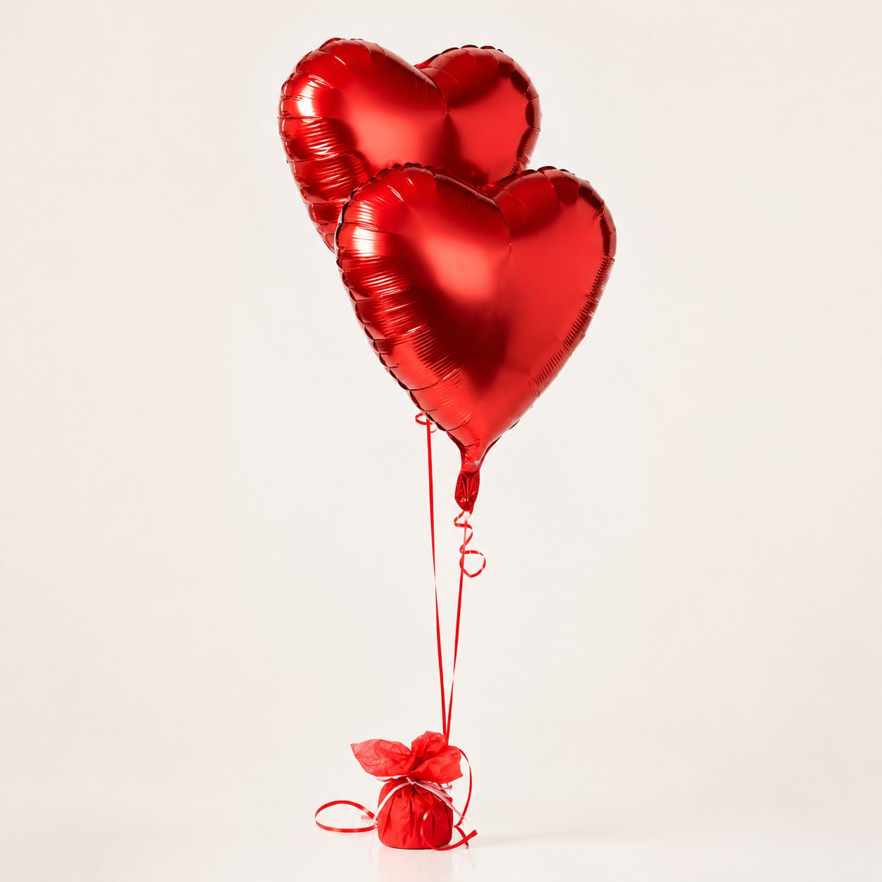 Globos ♥ — arreglo de 2